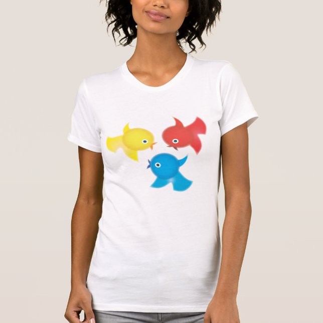 T-shirt mignon de birdies (Devant)