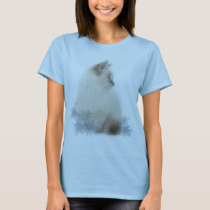 T-shirt mignon de chaton de ragdoll