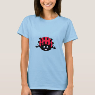 T-shirt mignon de coccinelle