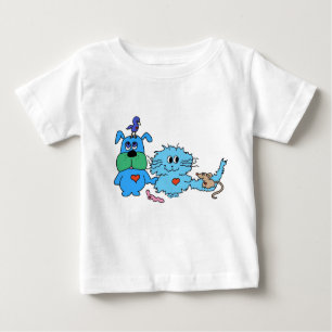 T-shirt mignon de créatures