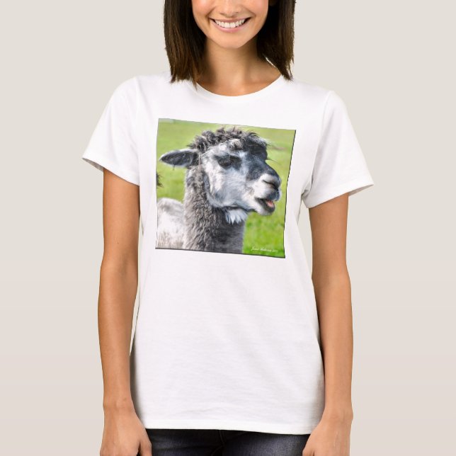 T-shirt mignon de dames (Devant)