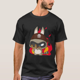 T-shirt mignon de personnage de dessin animé de