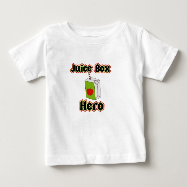 T-shirt mignon d'enfant en bas âge de héros de (Devant)