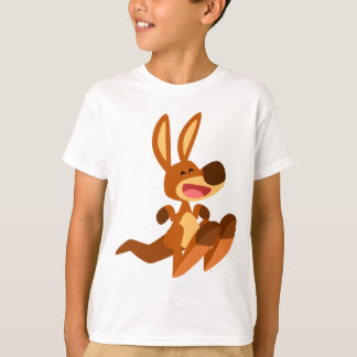T-shirt mignon d'enfants de Joey de kangourou de