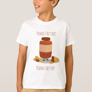 T-shirt mignon d'enfants du pot   de beurre
