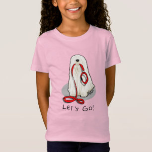 T-Shirt Mignon Drôle Allons-y ! Marche Chien Komondor avec