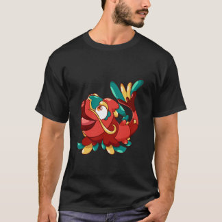 T-shirt Mignon Drôle Doux Poisson De Dessin Animé Oriental
