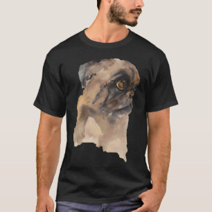 T-shirt mignon drôle fou carlin
