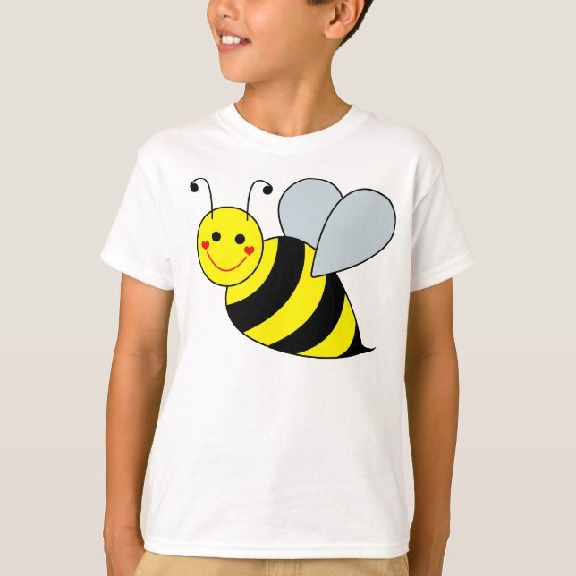 T-shirt Mignon gaffez l'abeille (Devant)
