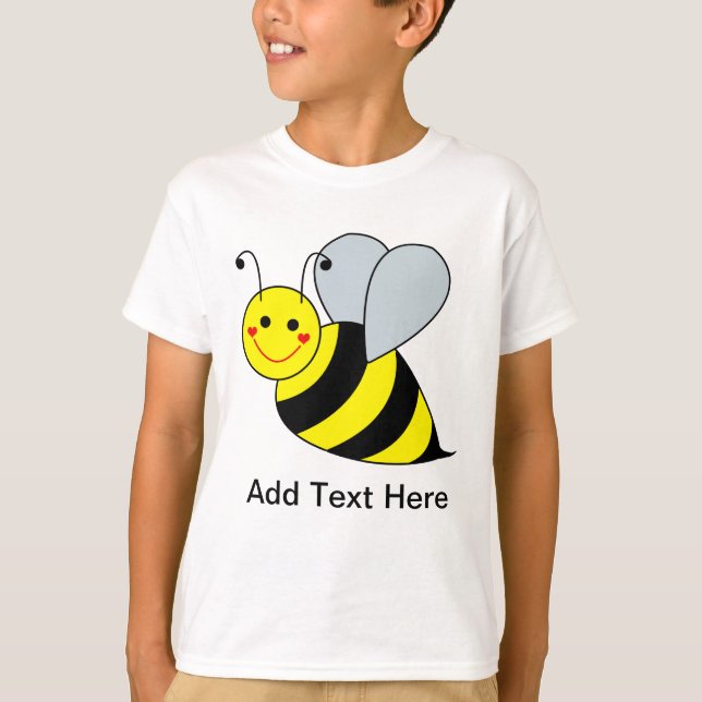 T-shirt Mignon gaffez l'abeille (Devant)