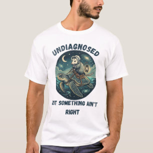 T-shirt Mignon Graphique de Mème d'Animal Étrange
