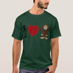 T-shirt MIGNON ! J'AIME la conception de <3 BIGFOOT -