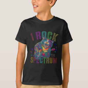 T-shirt Mignon Je Fais Bouger Le Spectre Autisme Maman Mot