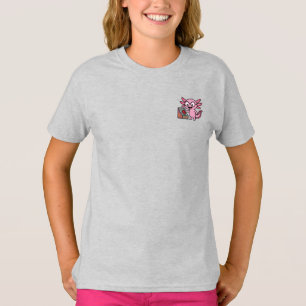 T-shirt Mignon Je me pose des questions de axolotl aztèque
