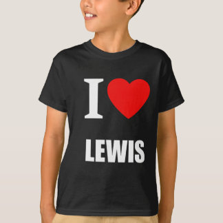 T-shirt Mignon Je T'aime Lewis Parents Femme Husnd Valenti