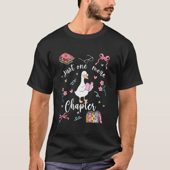 T-shirt Mignon juste un chapitre de plus Club de lecture S (Devant)