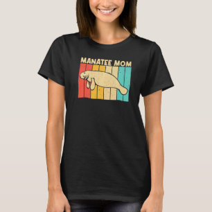 T-shirt Mignon Lamantin Pour Maman Femmes Vache Marine Dug