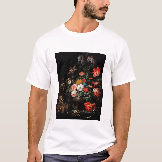 T-shirt Mignon, le bouquet renversé (Devant)