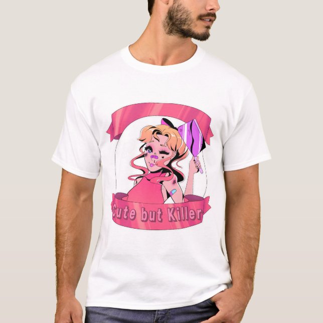 T-shirt Mignon mais tueur (originaux) (Devant)