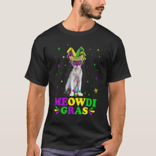 T-shirt Mignon Masque de Carnaval de Chat de Devon Rex Meo