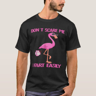 T-shirt Mignon Ne me craignez pas Je pète Easy Fart Flaman