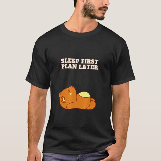 T-shirt Mignon ours en peluche (Devant)