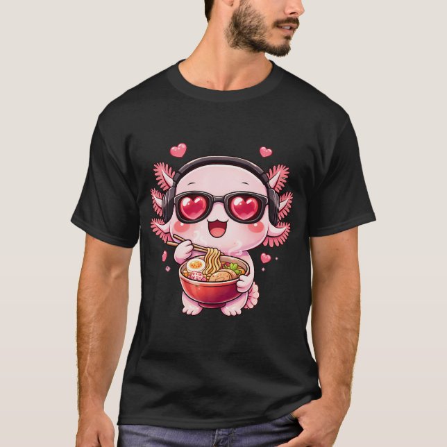 T-shirt Mignon poisson-globe spatial Kawaii poussière d'ét (Devant)