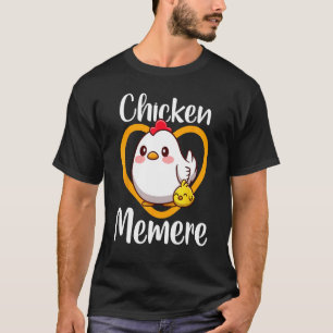 T-shirt Mignon poulet Mémé poussin famille agriculteur vol