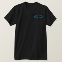 T-shirt mignon pour amateur de café avec dessin an