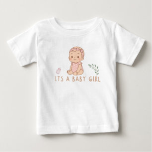 T-shirt mignon pour bébé fille – Doux et élégant