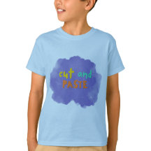 T-shirt mignon pour enfants créatifs