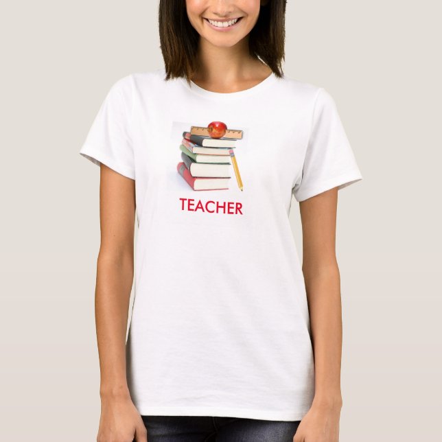 T-shirt mignon pour les enseignants de rentrée sco (Devant)
