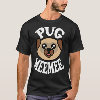 T-shirt Mignon Pug Meemee