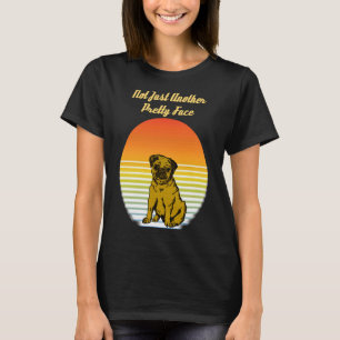 T-shirt Mignon Pug - Pas seulement un joli visage classiqu