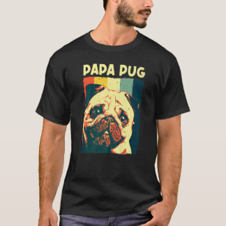 T-shirt Mignon Pug Pour Hommes Garçons Animal De Compagnie