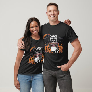 T-shirt Mignon Raton Laveur Fantomatique Halloween