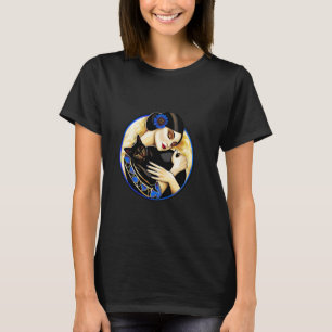 T-shirt Mignon Rétro vintage Rugissant ère des années 1920