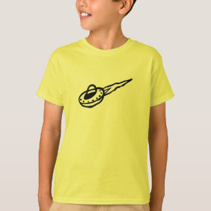 T-shirt mignon science spatiale artisanat conception de ro
