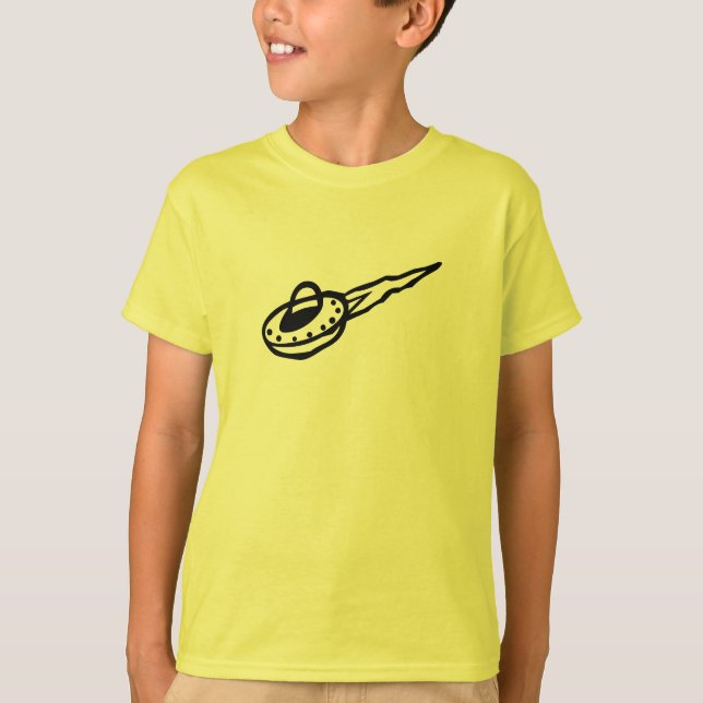 T-shirt mignon science spatiale artisanat conception de ro (Devant)