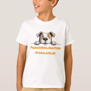 T-shirt Mignon Staffy Chien Terrier Bull Staffordshire qui