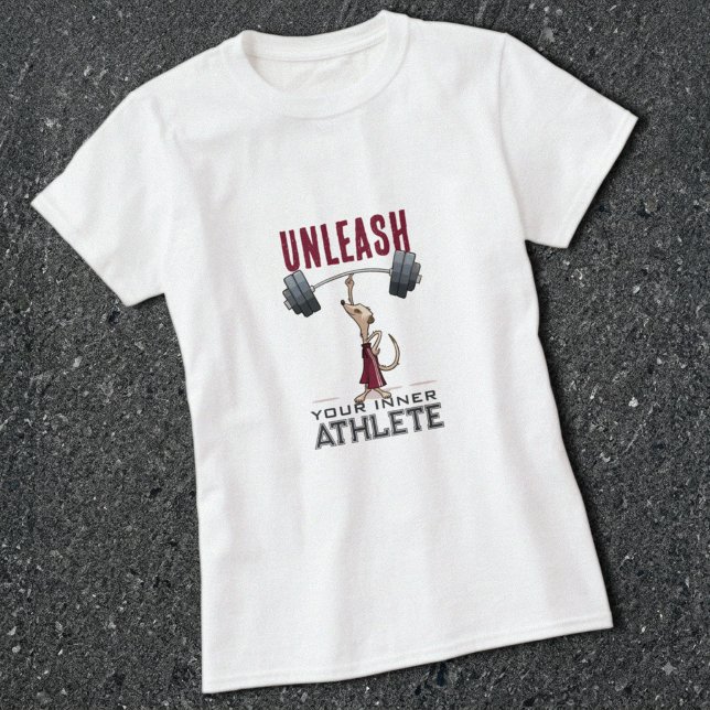 T-shirt Mignon Suricate Libérez Votre Athlète Intérieur De (Créateur téléchargé)