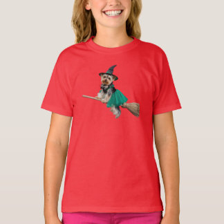 T-shirt Mignon Yorkie Halloween Enfants'