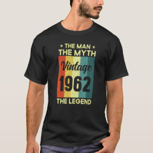 T-shirt Mignonne 60e anniversaire L'homme Le Mythe La Lége