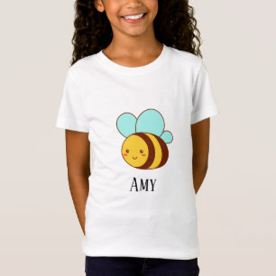 T-Shirt Mignonne abeille personnalisée