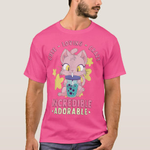 T-shirt Mignonne, Aimante, Incroyable Adorable - Kawaii Bu