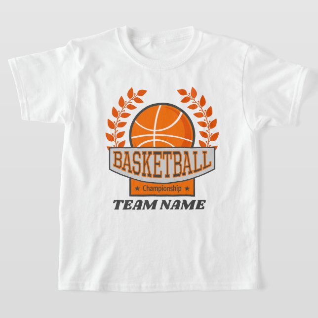 T-shirt Mignonne ajouter le nom de l'équipe de basketball  (Poser)