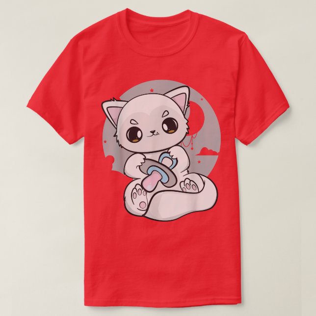 T-shirt Mignonne Anime Arctique Fo Avec Soother Et Kawaii  (Design devant)
