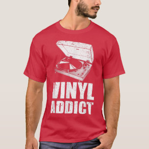 T-shirt Mignonne Art Record Hommes Femmes Spindle Musique 