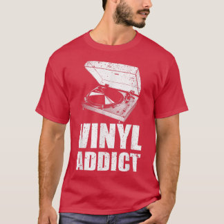 T-shirt Mignonne Art Record Hommes Femmes Spindle Musique