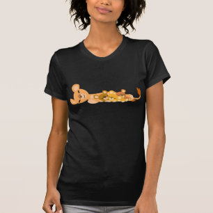 T-shirt Mignonne caricature Mum Lion et Cubs - Vêtements p